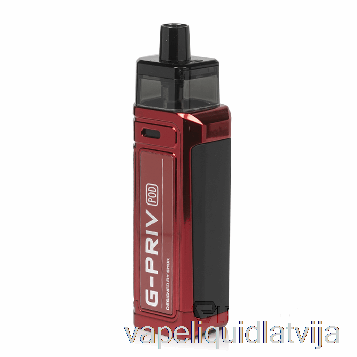 Smok G-priv 80w Pod Komplekts Matēts Sarkans Vape šķidrums